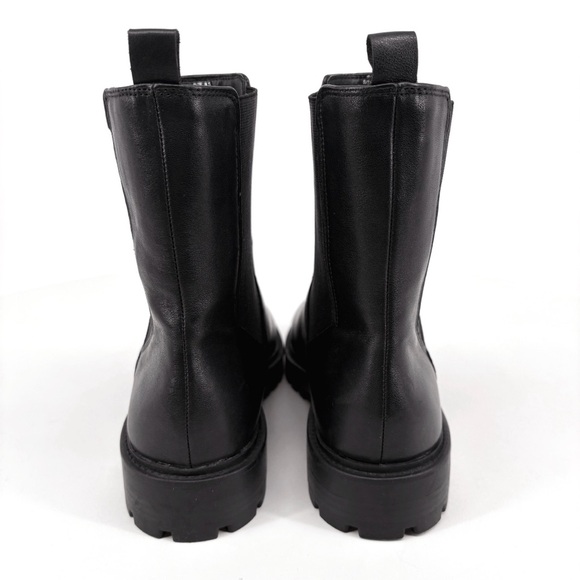 BANANA REPUBLIC | Lugg Sole Leather Chelsea Boots in Black | Sz 8.5 - Picture 7 of 14